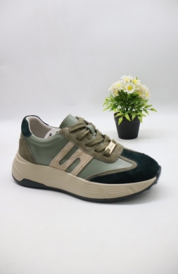 Buty sportowe damskie na płaskim (36-41) GA-112 SKORA