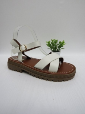 Sandały damskie na płaskim (36-41) 8875 WHITE