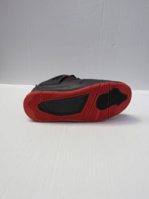 Buty sportowe młodzieżowe (36-41) D023-25 BLACK/RED