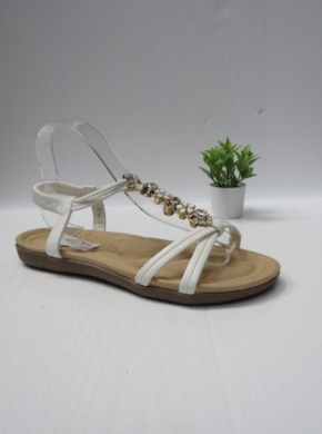 Sandały damskie na płaskim (36-41) FY6822 WHITE