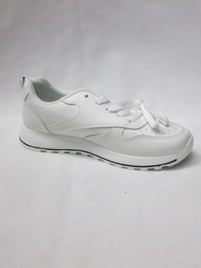 Buty sportowe damskie na płaskim (36-41) XHBD-181 WHITE