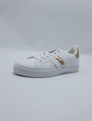Buty sportowe damskie na płaskim (36-41) B012 WH/CHAM