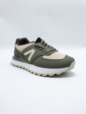 Buty sportowe damskie na płaskim (36-41) 0-1775 GREEN