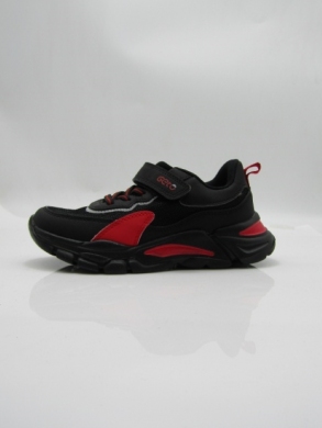 Buty sportowe chłopięce (25-30) F809 BLACK/RED