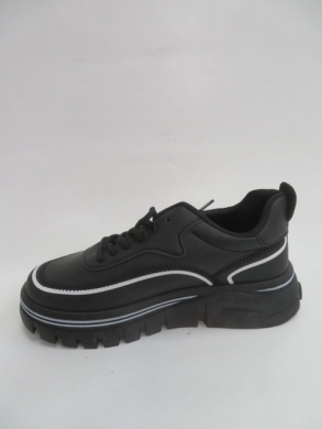 Buty sportowe damskie na płaskim (36-41) X66-5 BLACK