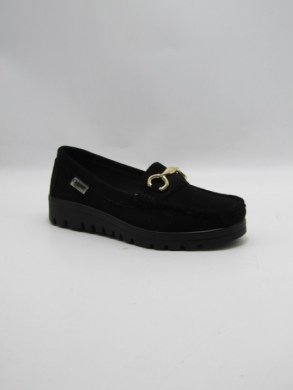 Mokasyny damskie na płaskim (36-41) SG819-1 BLACK