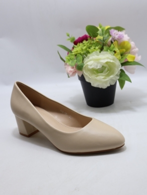 Czółenki damskie na obcasie (36-41) AXHX-151 BEIGE