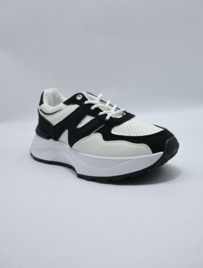 Buty sportowe damskie na płaskim (36-41) AF23-252 BLACK