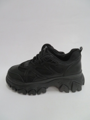 Sneakersy damskie niskie (36-41) LA152 BLACK