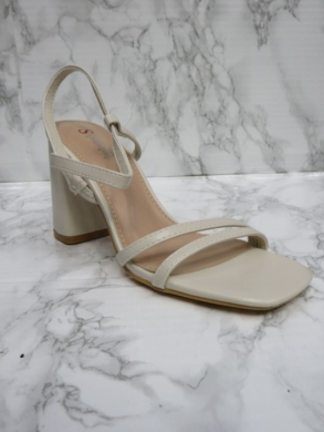 Sandały damskie na obcasie (36-41) LE0100 BEIGE