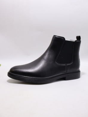 Botki męskie ocieplane (40-45) 63509-1 BLACK