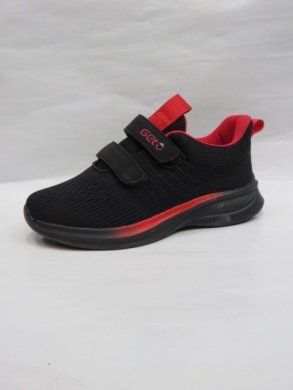 Buty sportowe chłopięce (32-37) A153 BLACK/RED