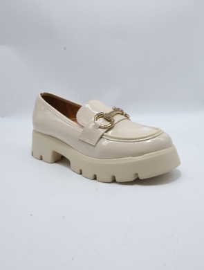 Mokasyny damskie na płaskim (36-41) YDF-18A BEIGE