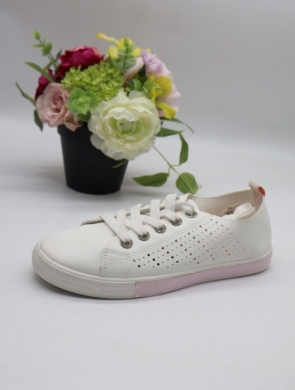 Buty sportowe damskie na płaskim (36-41) CB865-72 PINK