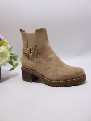 Botki damskie na obcasie (36-41) CHC310 KHAKI