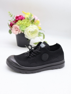 Buty sportowe damskie na płaskim (36-41) FB-05 BLACK