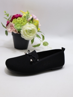 Mokasyny damskie na płaskim (36-41) 2947 BLACK