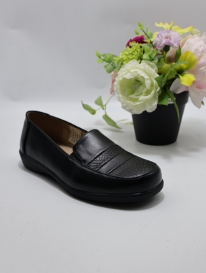 Półbuty damskie na płaskim (36-42) FL-8 BLACK