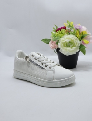 Buty sportowe damskie na płaskim (36-41) SJ2291-2 WH/SILVER
