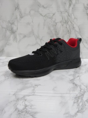 Buty sportowe młodzieżowe (37-42) B036-9 BLACK/RED