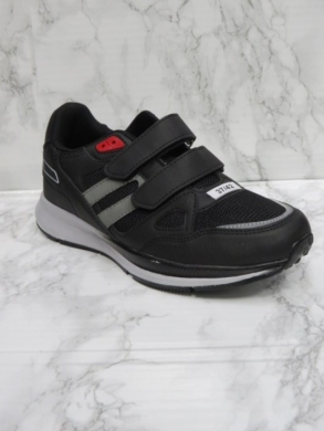 Buty sportowe młodzieżowe (37-42) B106-1 BLACK/RED