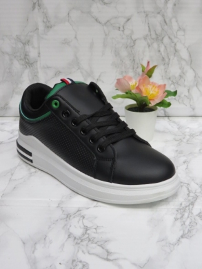 Buty sportowe damskie na płaskim (36-41) BO-167 BLACK