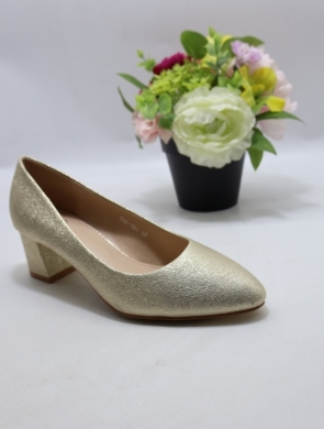 Czółenki damskie na obcasie (36-41) AXHX-150 GOLD