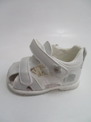 Sandały dziewczęce (21-26) AB244 WHITE