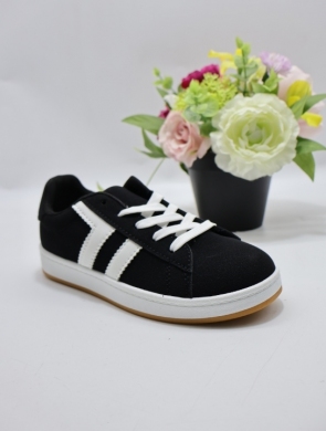 Buty sportowe dziewczęce (31-36) 66-193L BLACK