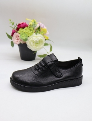 Półbuty damskie na płaskim (36-41) TC06-6 BLACK