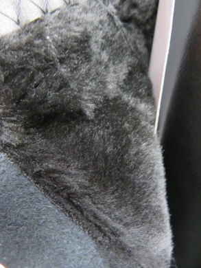 Kozaki damskie ocieplane na płaskim (36-41) F8875-5 BLACK