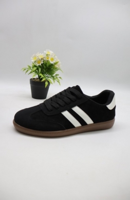 Buty sportowe damskie na płaskim (36-41) 77663-1 BLACK