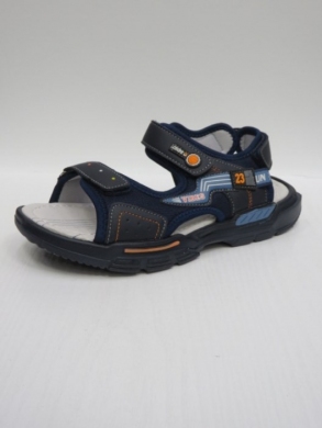 Sandały chłopięce (32-37) D930 BLUE/YELLOW