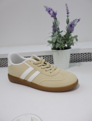Buty sportowe damskie na płaskim (36-41) BL659 YELLOW