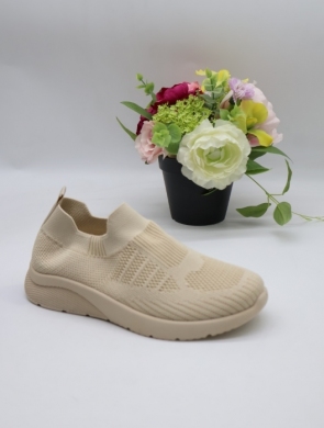 Buty sportowe damskie na płaskim (36-41) A71 BEIGE