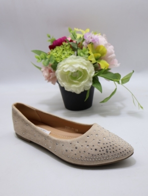 Baleriny damskie (36-41) SBHX-91 BEIGE