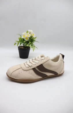 Buty sportowe damskie na płaskim (36-41) EV519 BEIGE