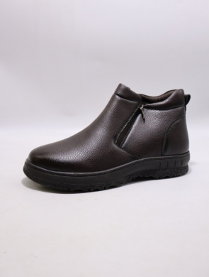 Botki męskie ocieplane (40-45) 63513-3 BROWN
