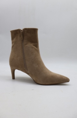 Botki damskie ocieplane na szpilce (36-41) JW266-1 KHAKI