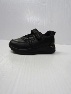 Buty sportowe dziewczęce (24-29) WW069 BLACK
