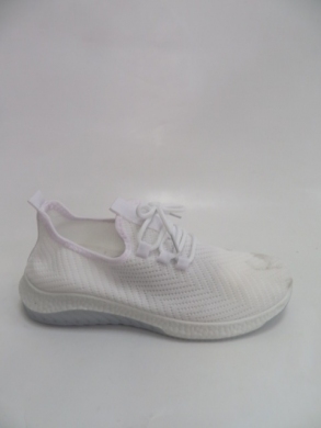 Buty sportowe damskie na płaskim (36-41) CB218 WHITE