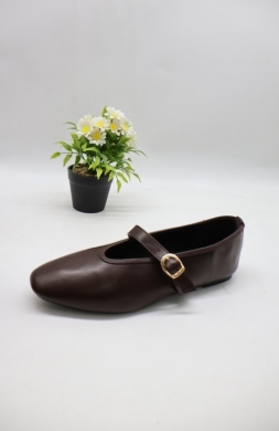 Baleriny damskie (36-41) BS-88 BROWN