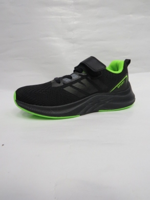 Buty sportowe chłopięce (31-36) EC202 BLACK/GREEN
