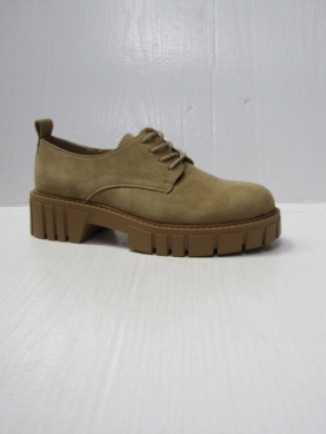 Półbuty damskie na płaskim (36-41) UK87 KHAKI