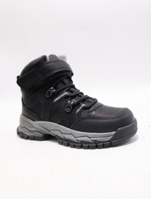 Botki chłopięce ocieplane (27-32) HB539 BLACK