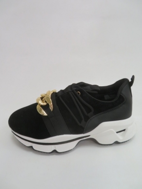Sneakersy damskie niskie (36-41) 8836 BLACK