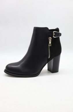 Botki damskie na obcasie (36-41) LB-3 BLACK
