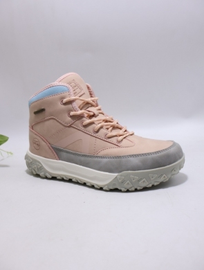 Botki damskie na płaskim (36-41) LXC8562-W PINK