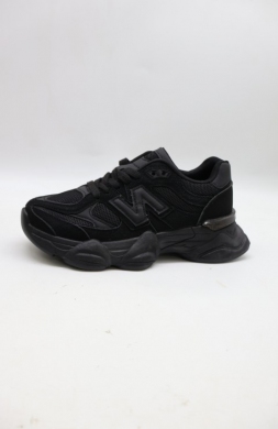 Buty sportowe damskie na płaskim (36-41) B906 BLACK
