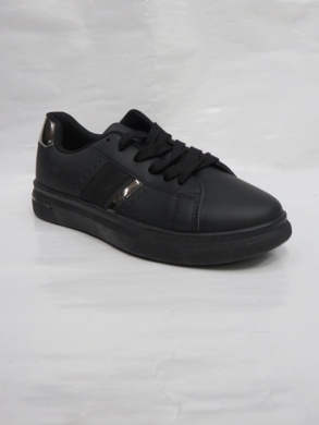 Buty sportowe damskie na płaskim (36-41) TA212 ALLBLACK